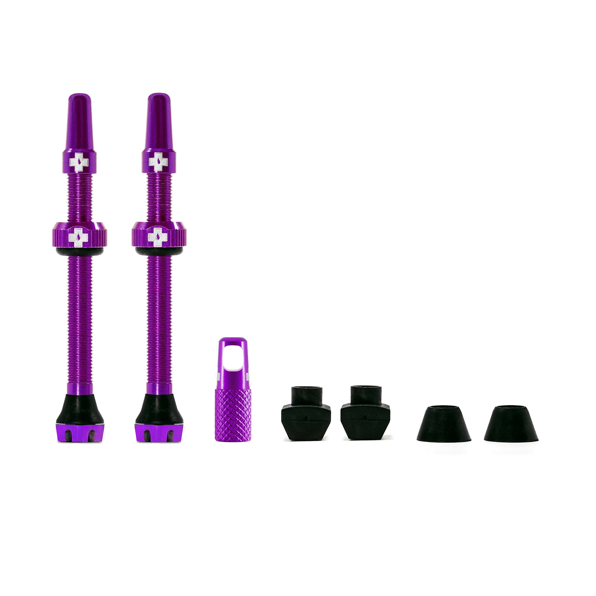 Muc-Off Tubeless Valve Kit V2 60mm Purple