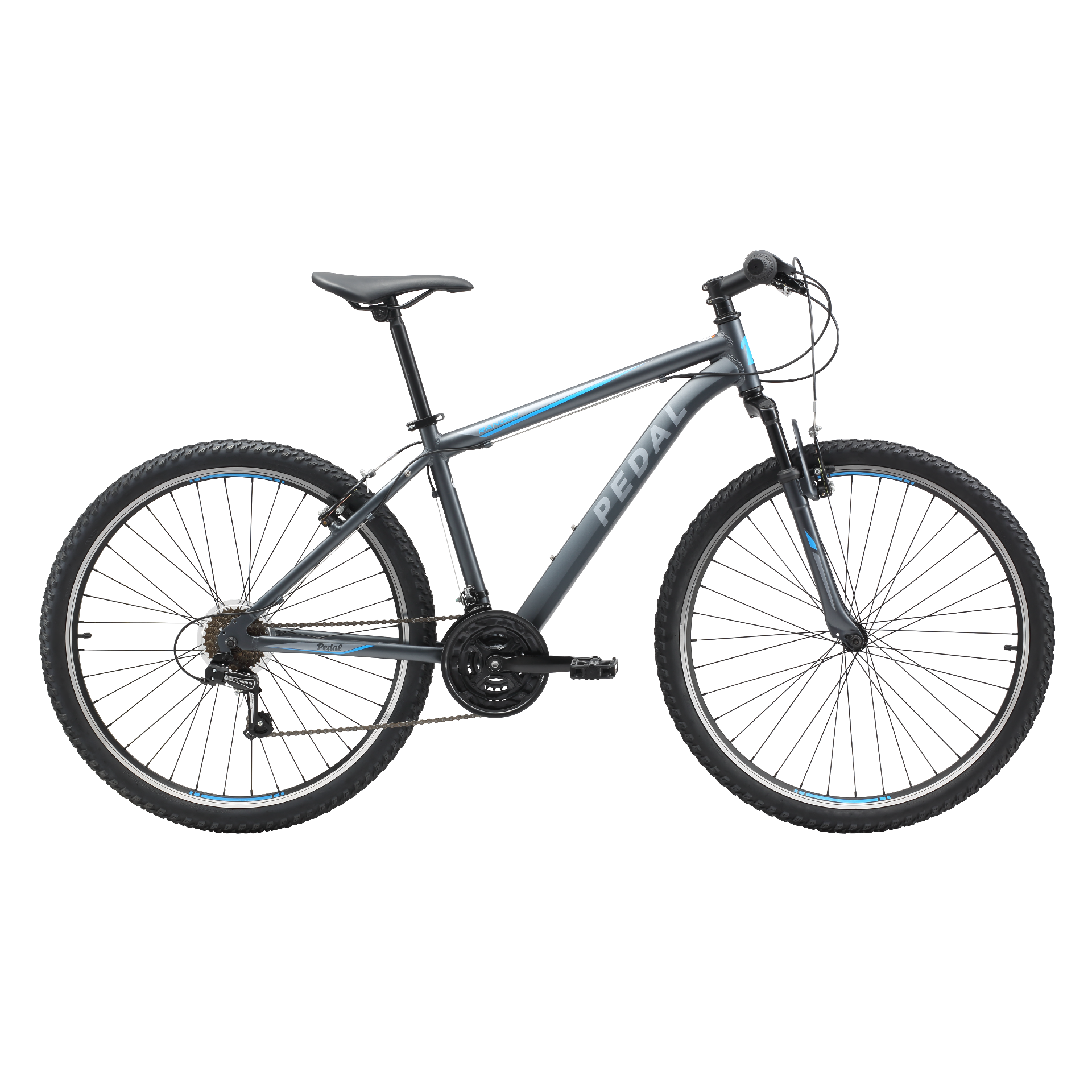 Pedal Ranger 2 Mountain Bike Black/Blue