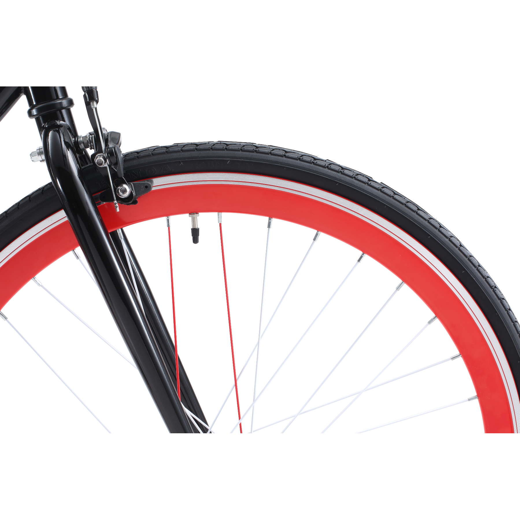 Pedal Messenger Tokyo Fixie Bike Black