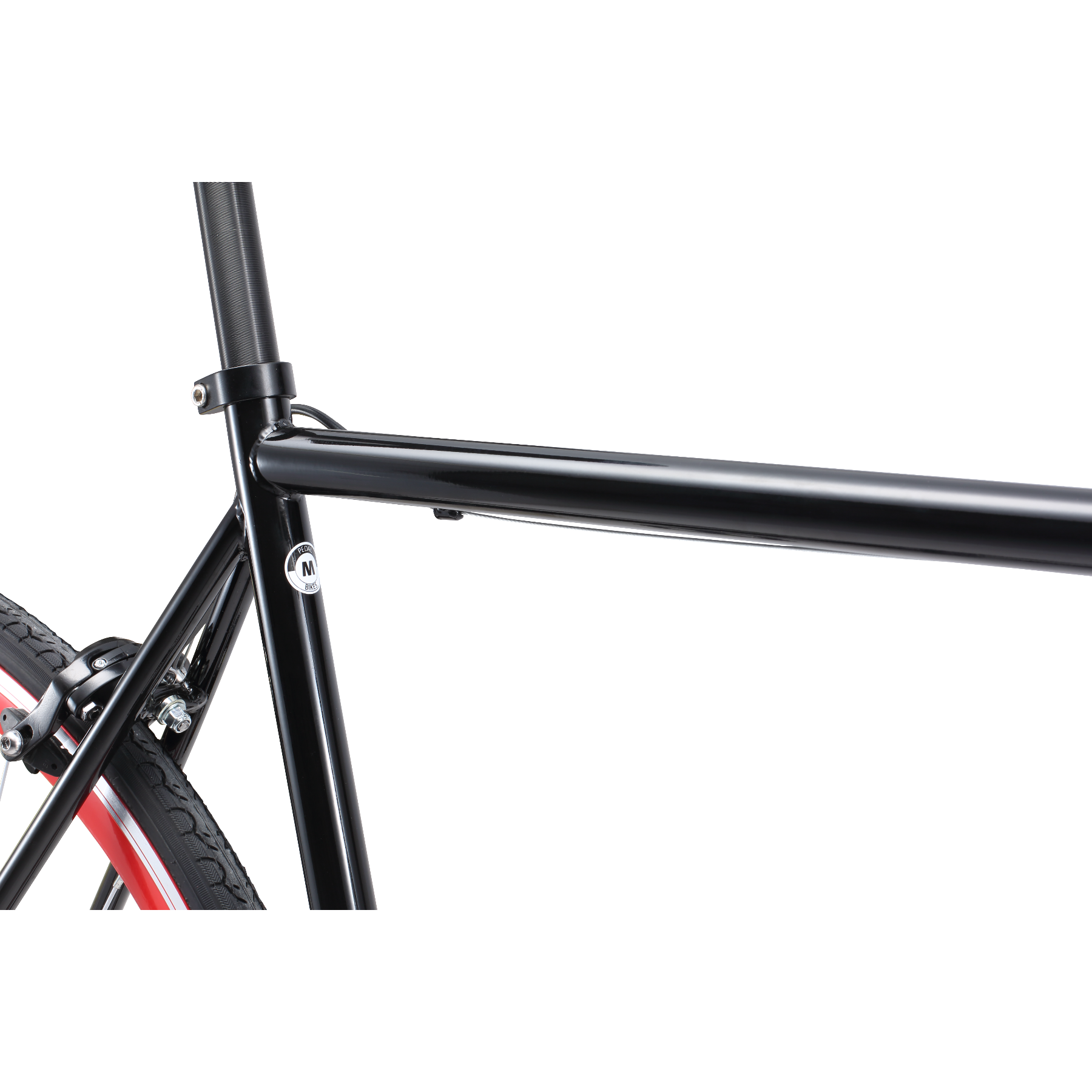 Pedal Messenger Tokyo Fixie Bike Black