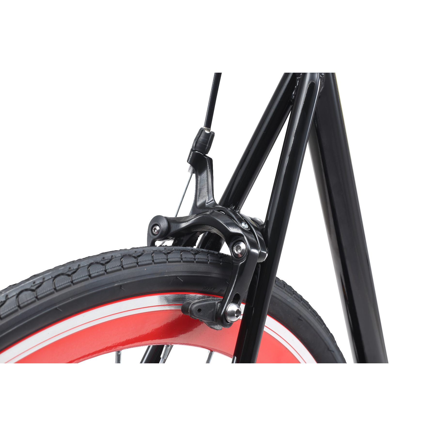 Pedal Messenger Tokyo Fixie Bike Black
