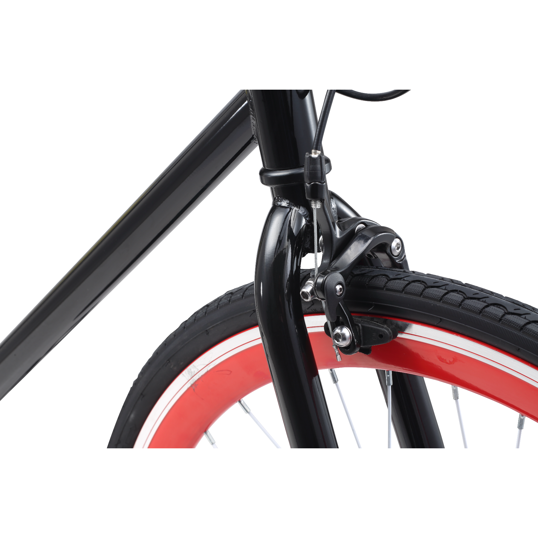 Pedal Messenger Tokyo Fixie Bike Black