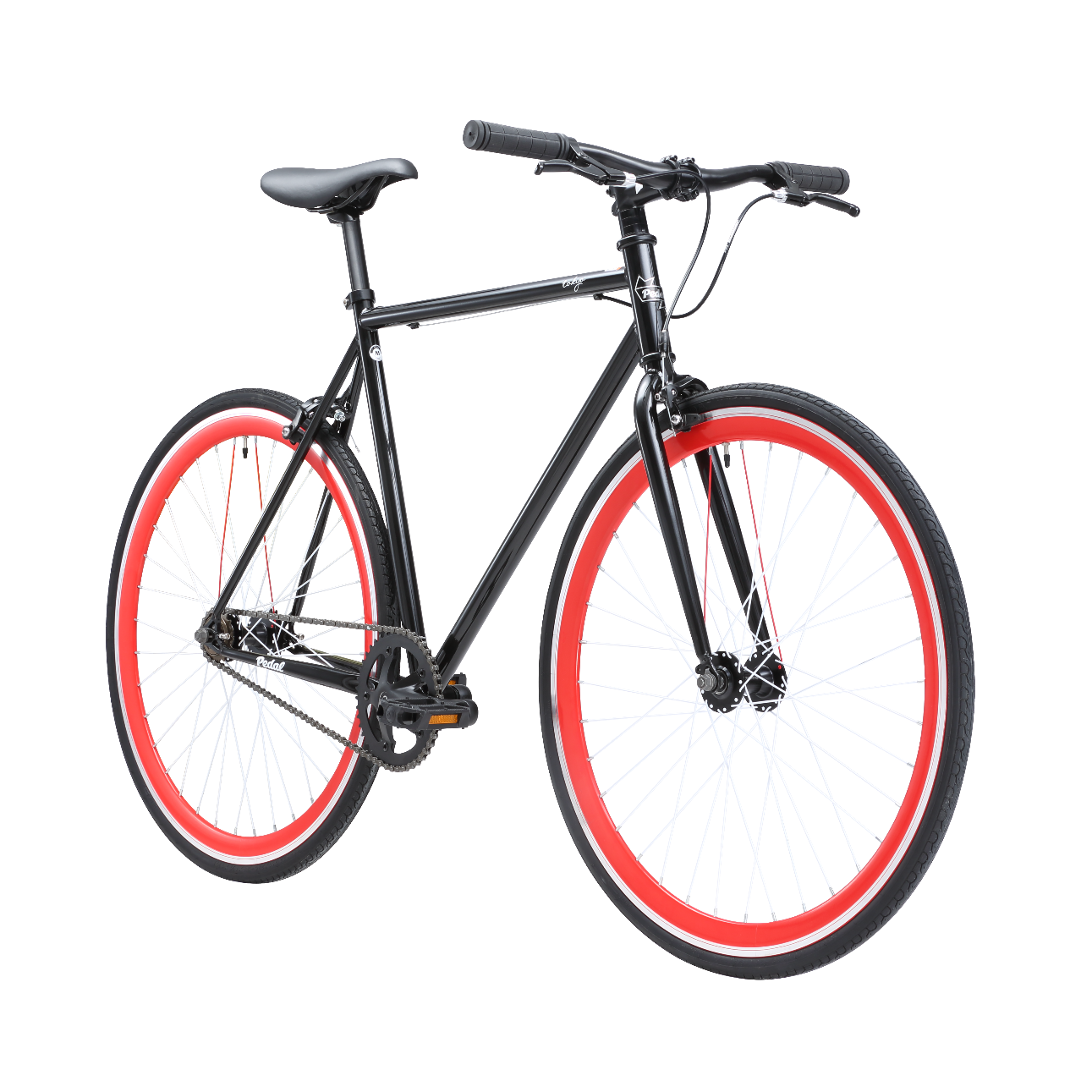 Pedal Messenger Tokyo Fixie Bike Black