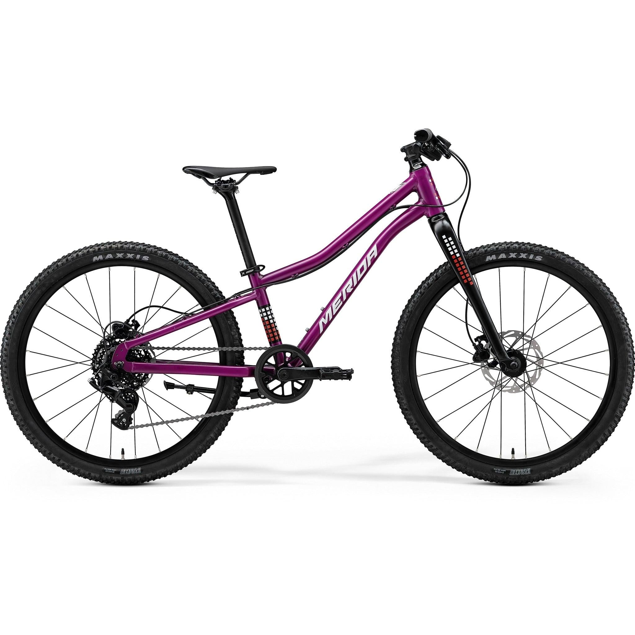 Merida Matts J24 Plus - 24'' Rigid Fork Kids Bike Silk Purple