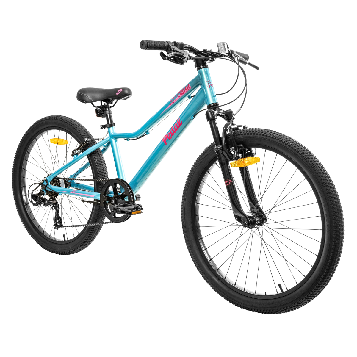 Pedal Crush 24'' Kids Bike Blue/Pink