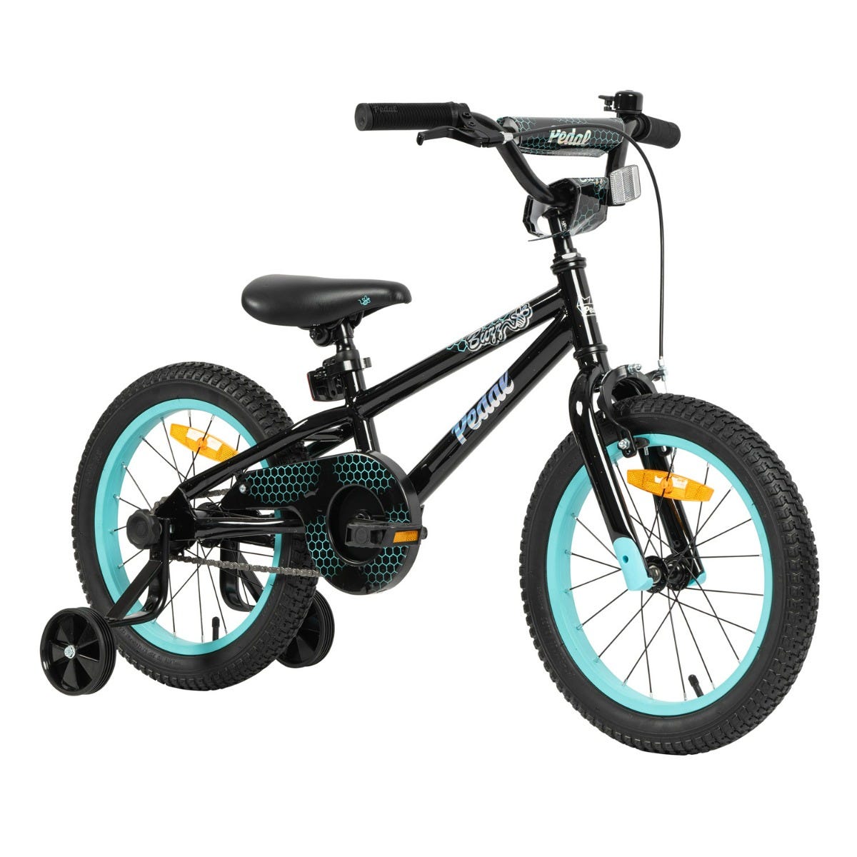Pedal Buzz 16'' Steel Kids Bike Black