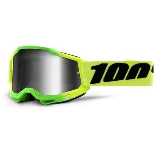 100% ACCURI 2 Goggles Travis - Silver Mirror Lens