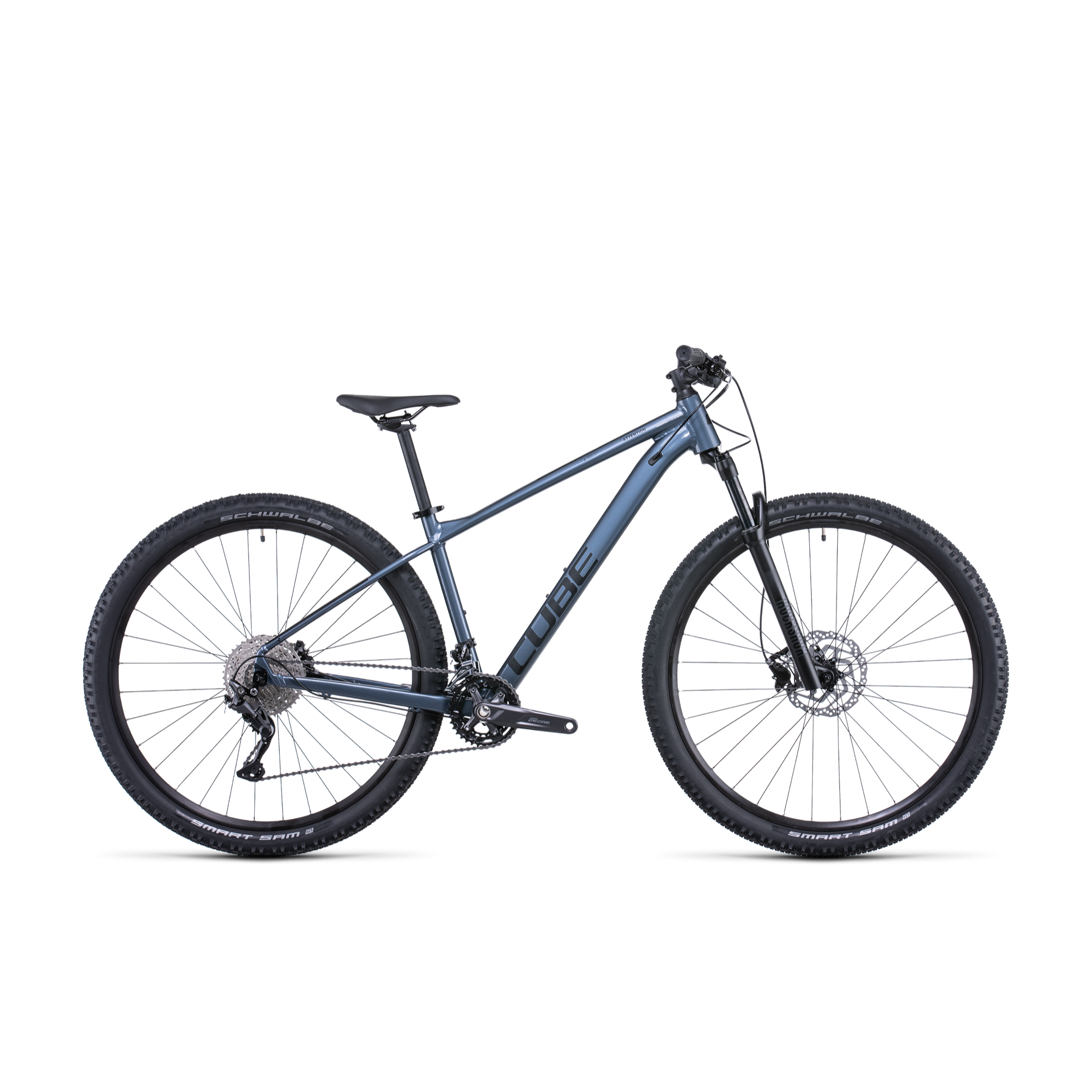 Cube Attention Hardtail Mountain Bike Indigo 'n' Black EURO Spec