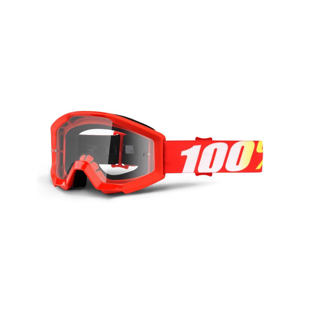 100% Strata Junior Goggles Clear Lens Furnace