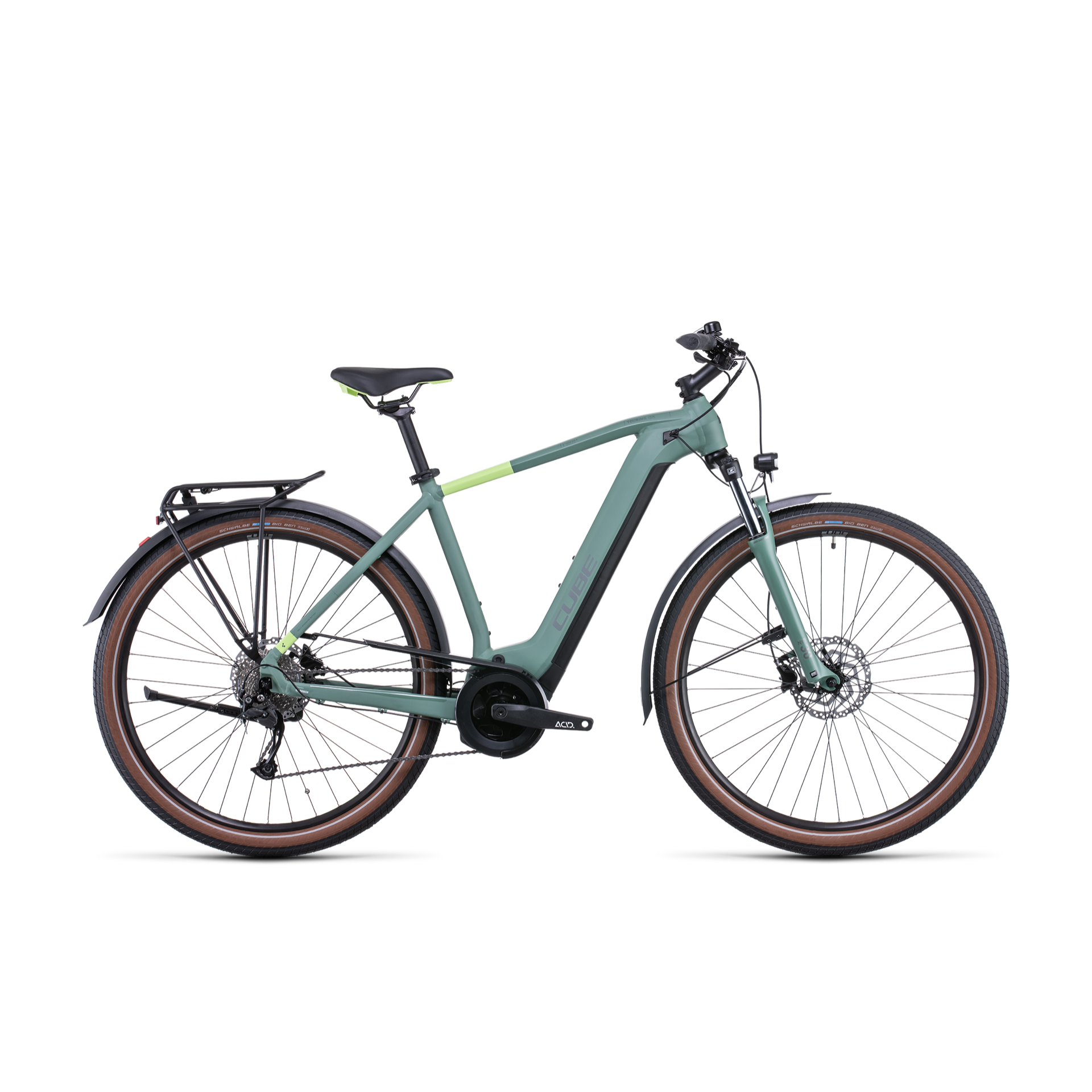 Cube Touring Hybrid ONE 400 Hybrid Bike Green 'n' Sharpgreen