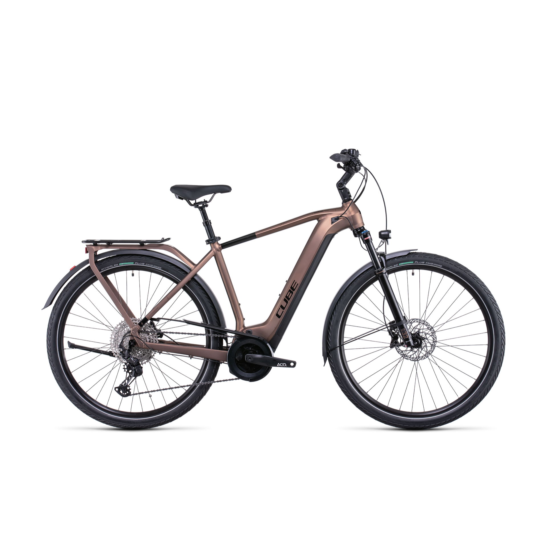 Cube Touring Hybrid EXC 500 Hybrid Bike Mocha 'n' Black