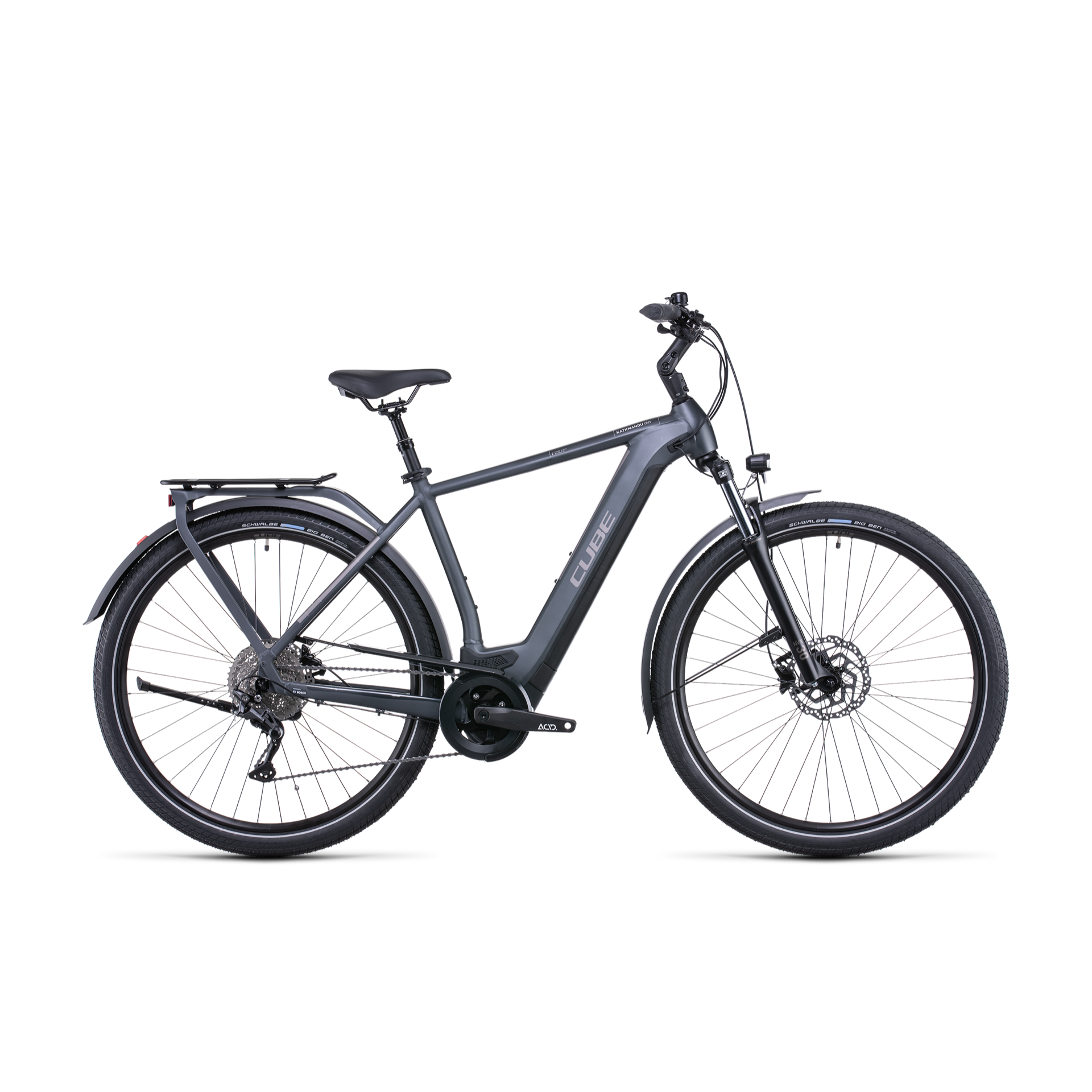 Cube Kathmandu Hybrid ONE 500 Hybrid Bike Grey 'n' Teak