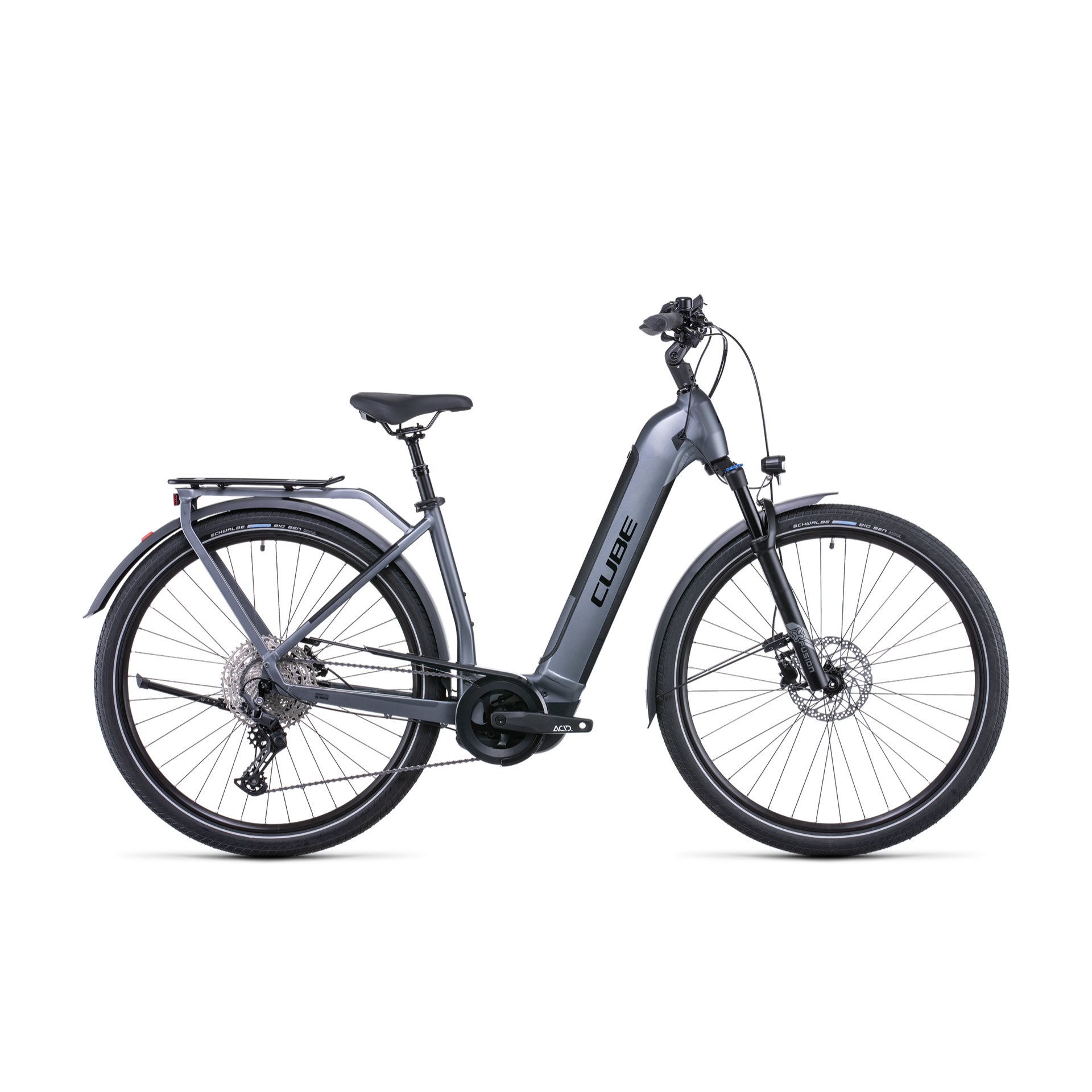 Cube Kathmandu Hybrid Pro 625 EasyEntry Hybrid Bike Flash Grey