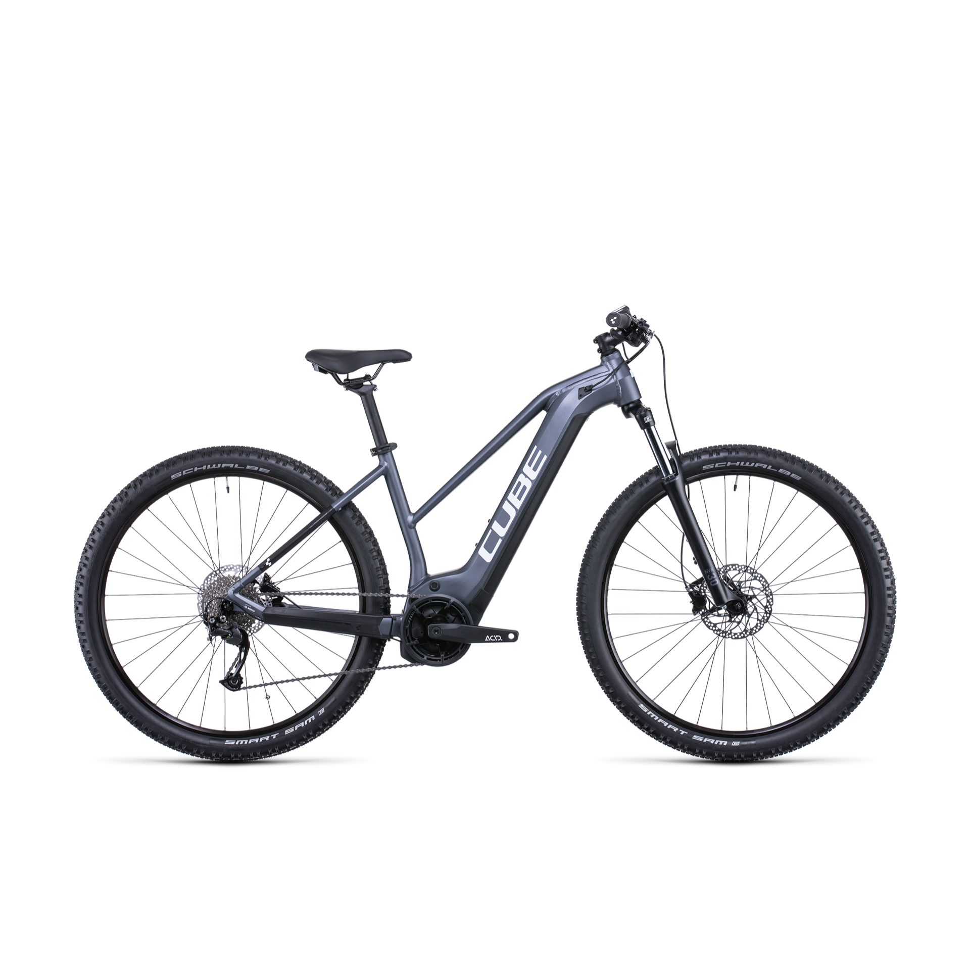 Cube Reaction Hybrid Performance 500 TP Electric Mountain Bike Grey