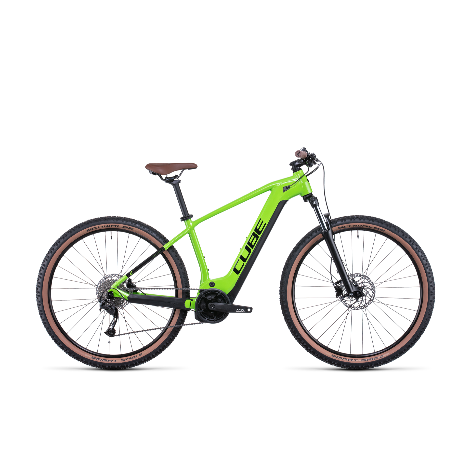 Cube Reaction Hybrid Performance 625 Electric Mountain Bike Shinyapple
