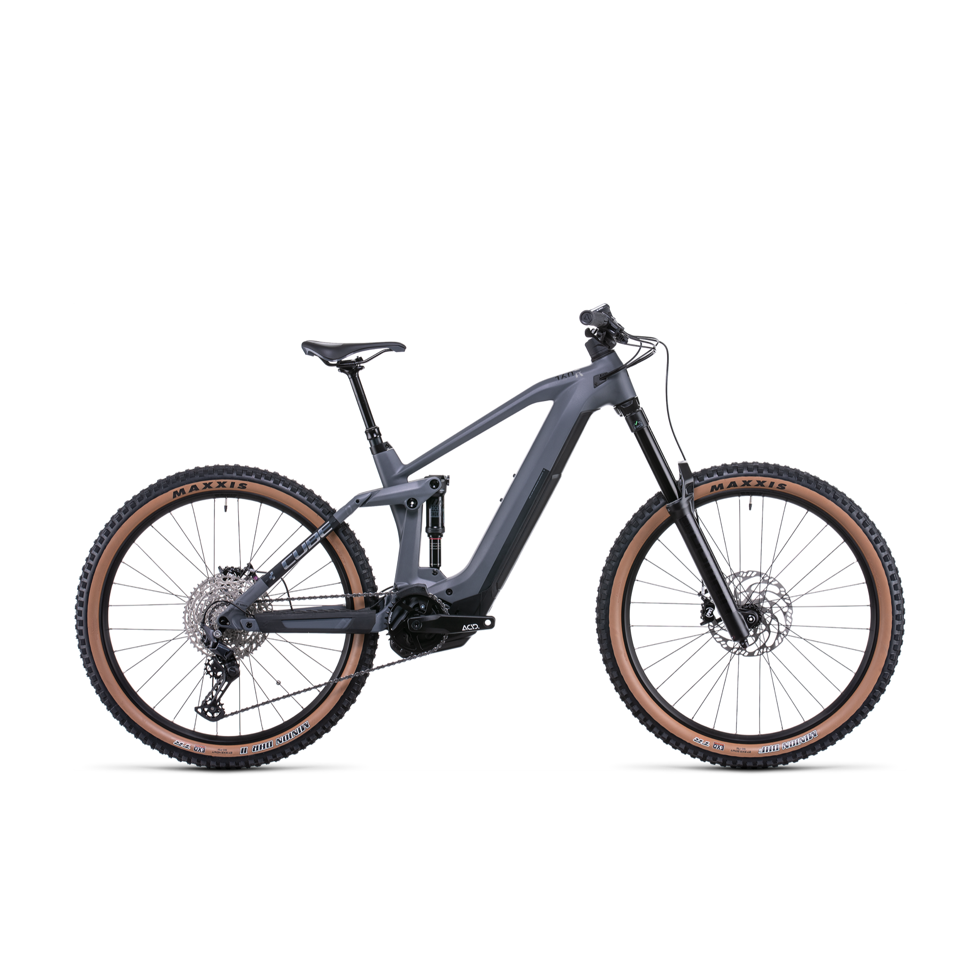 Cube Stereo Hybrid 160 HPC Race 625 Dual Suspension Mountain Bike 27.5'' Grey