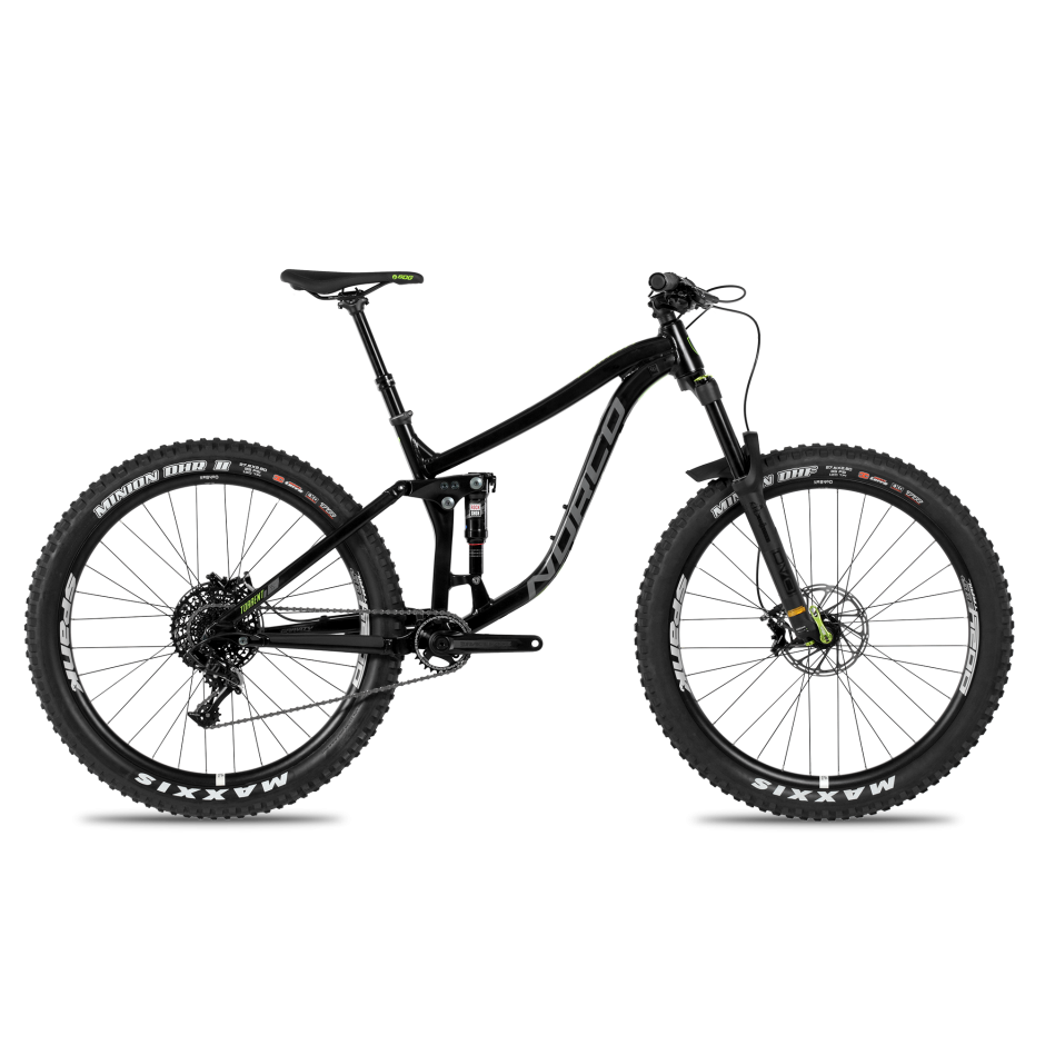 Norco Torrent 7.1 FS Mountain Bike Black/Green (2017)