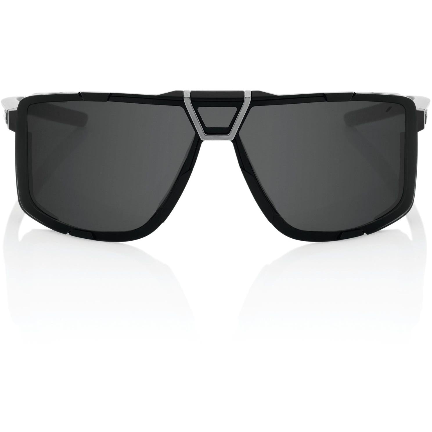 100% Eastcraft Sunglasses Matte Black with Smoke Lens