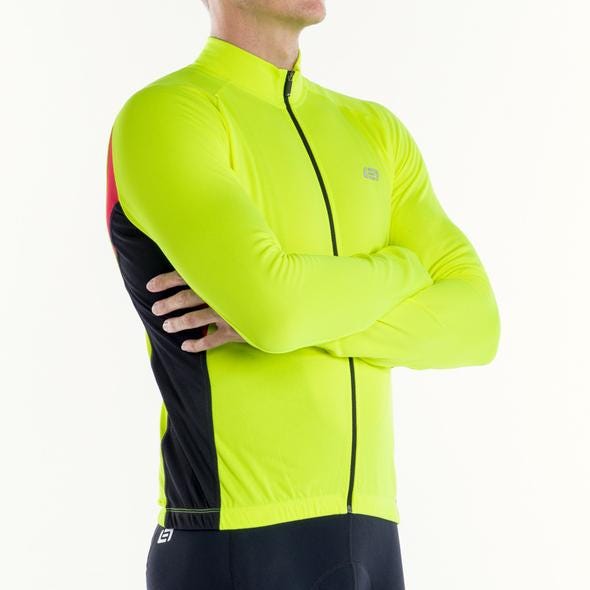 Bellwether Draft Long Sleeve Jersey Hi-Vis