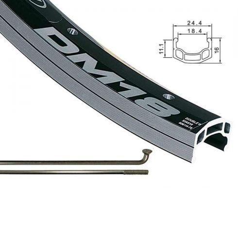 Alex DM-18 27.5'' QR Front Wheel Silver