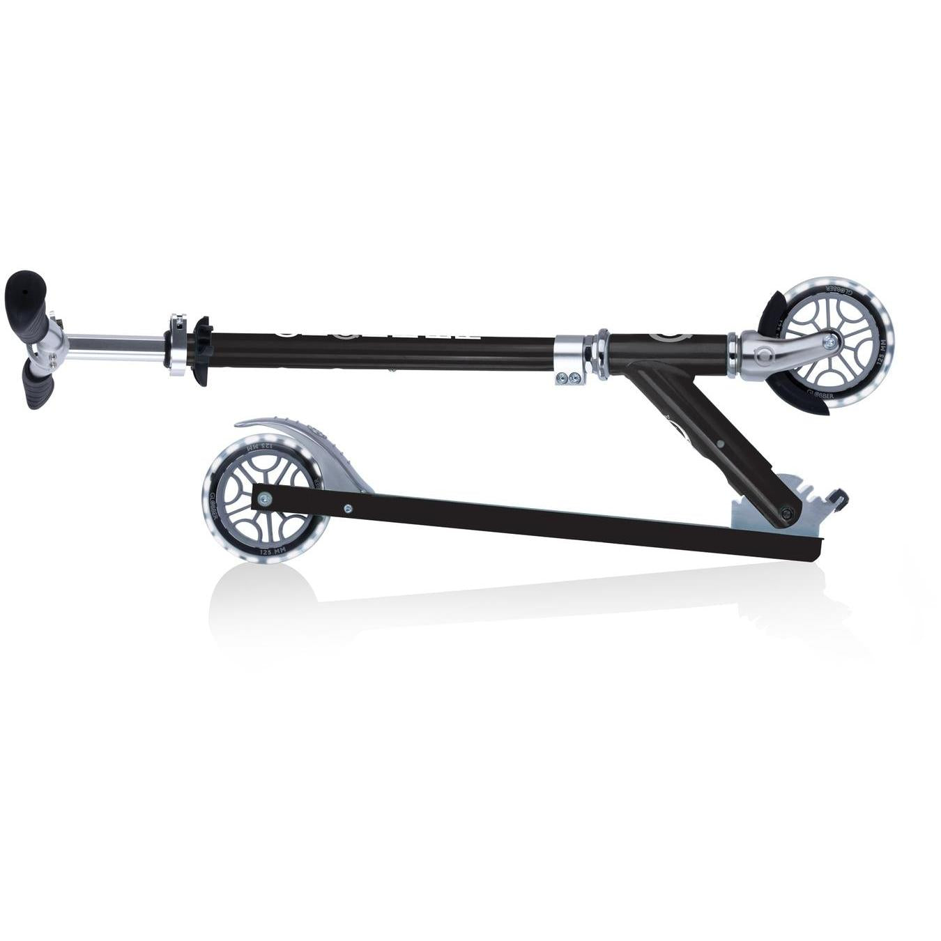 Globber Flow Element Kids Scooter with Light Up Wheels Black