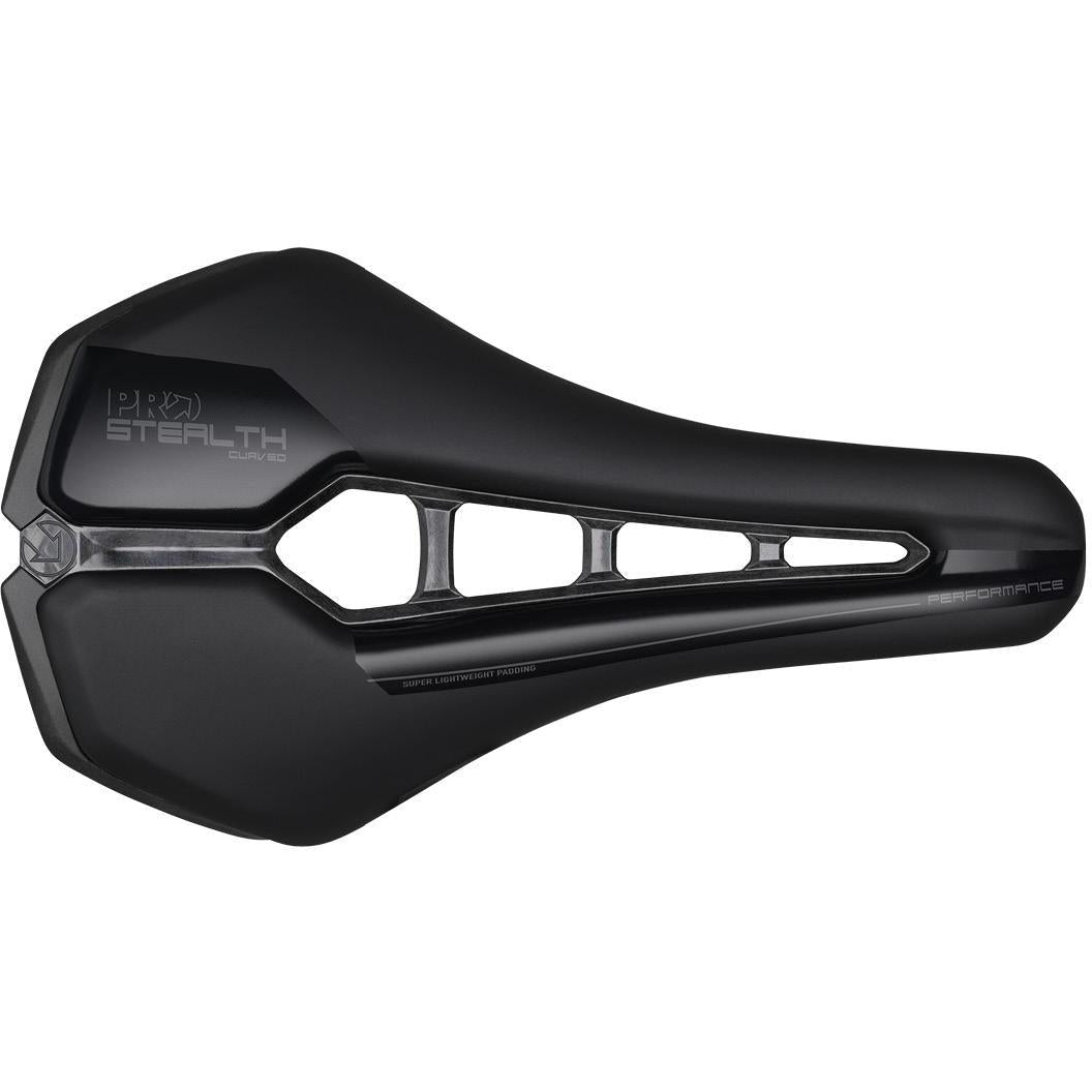 Pro Stealth Curved Performance Stainless Rail Saddle 152mm Black