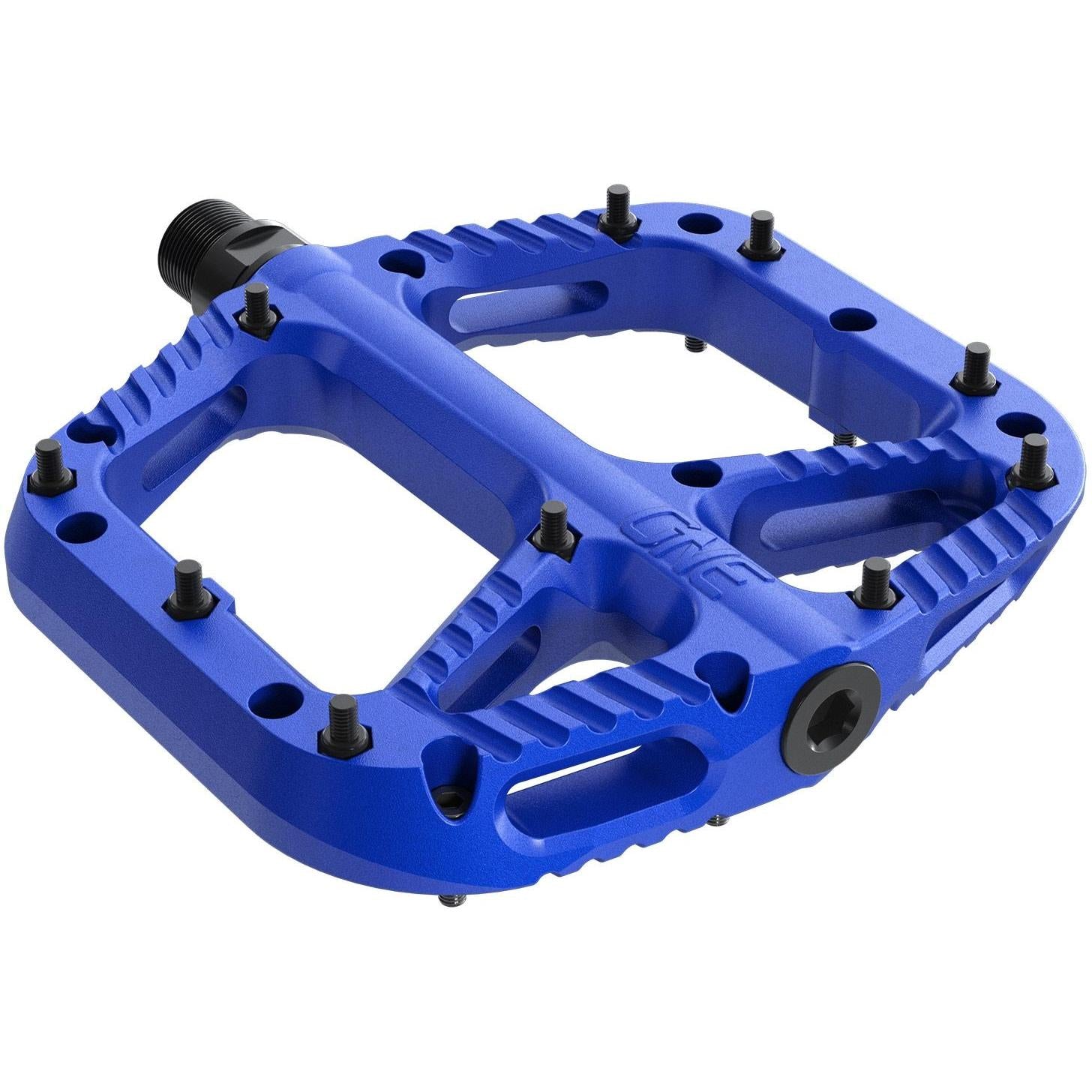 OneUp Components Composite Flat Pedals Blue