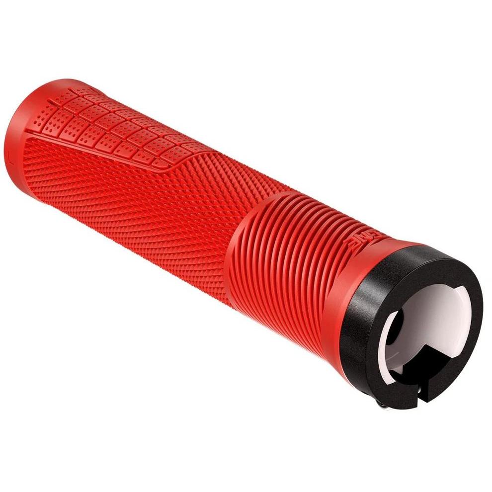 OneUp Components Thin Lock-On Grips Red