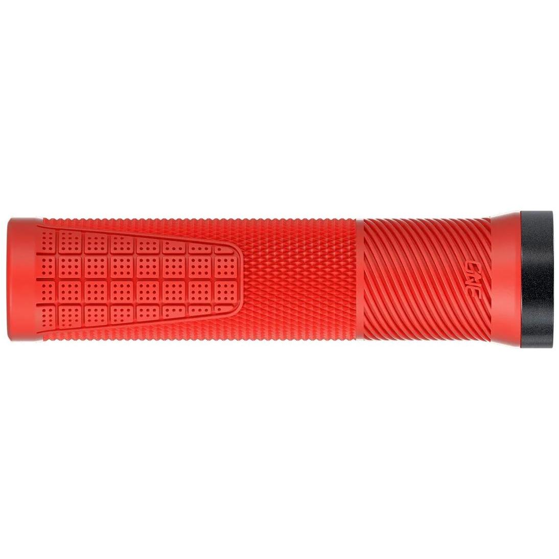 OneUp Components Thin Lock-On Grips Red