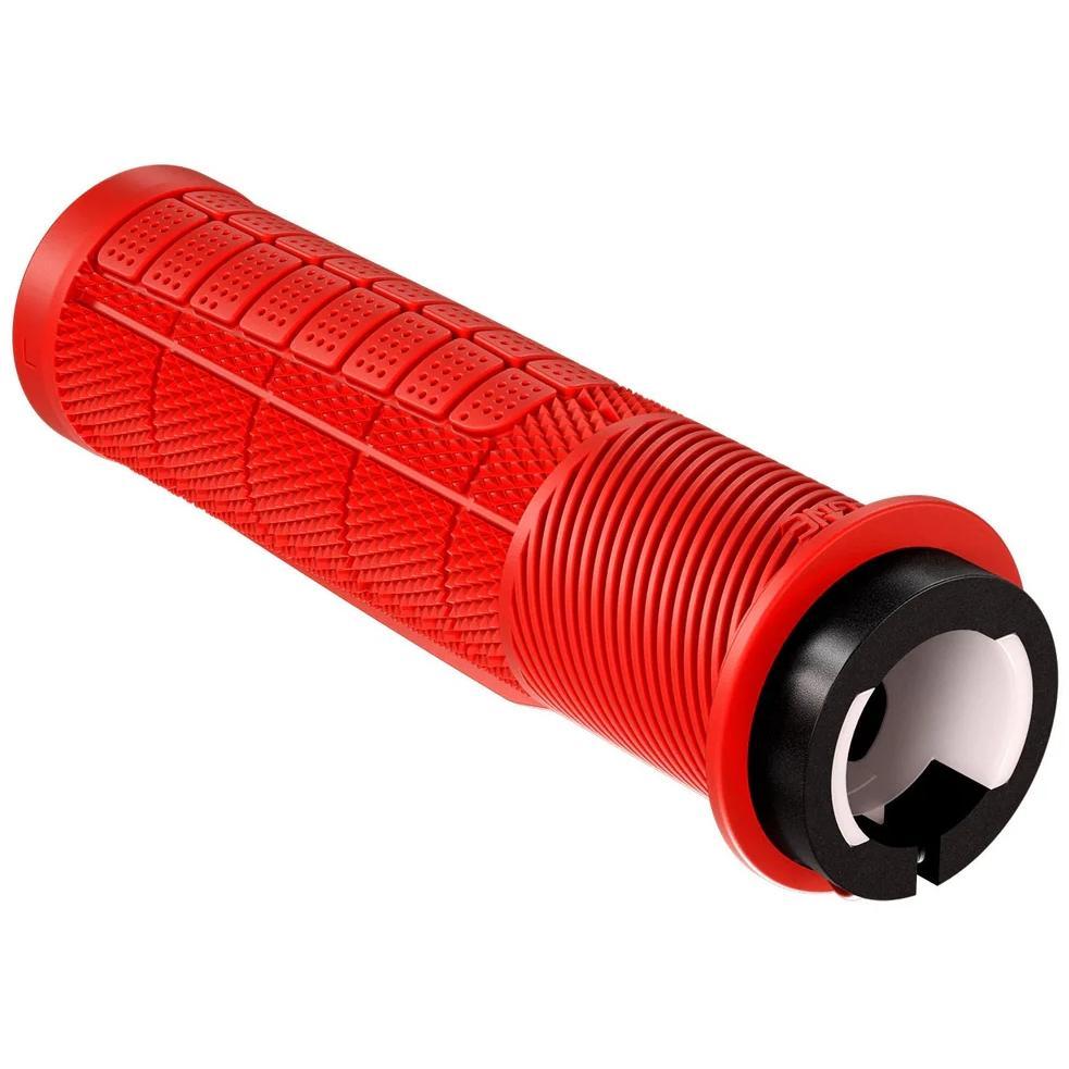OneUp Components Thick Lock-On Grips Red