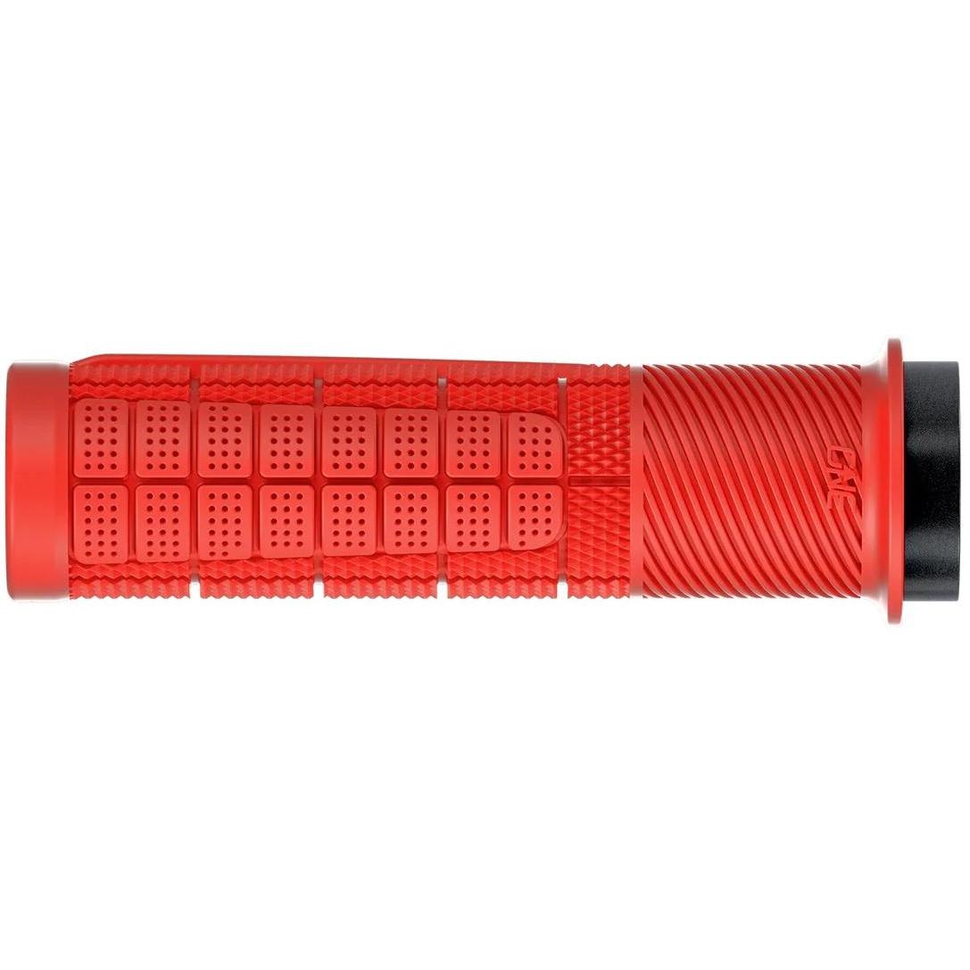 OneUp Components Thick Lock-On Grips Red