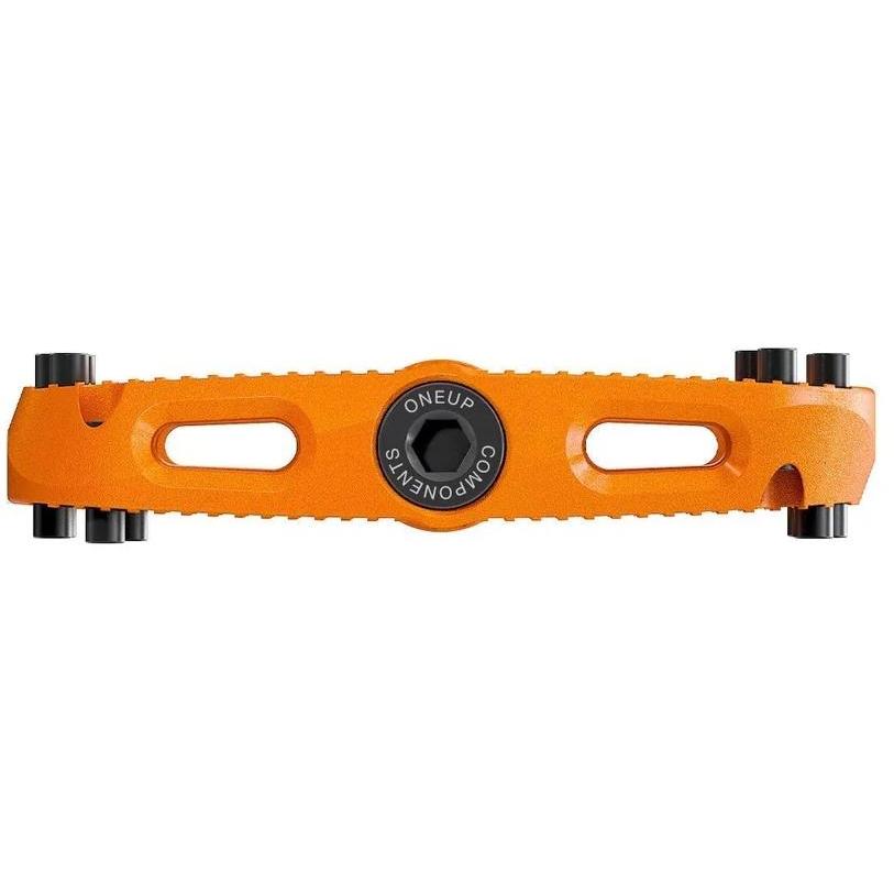OneUp Components Composite Flat Pedals Small Orange