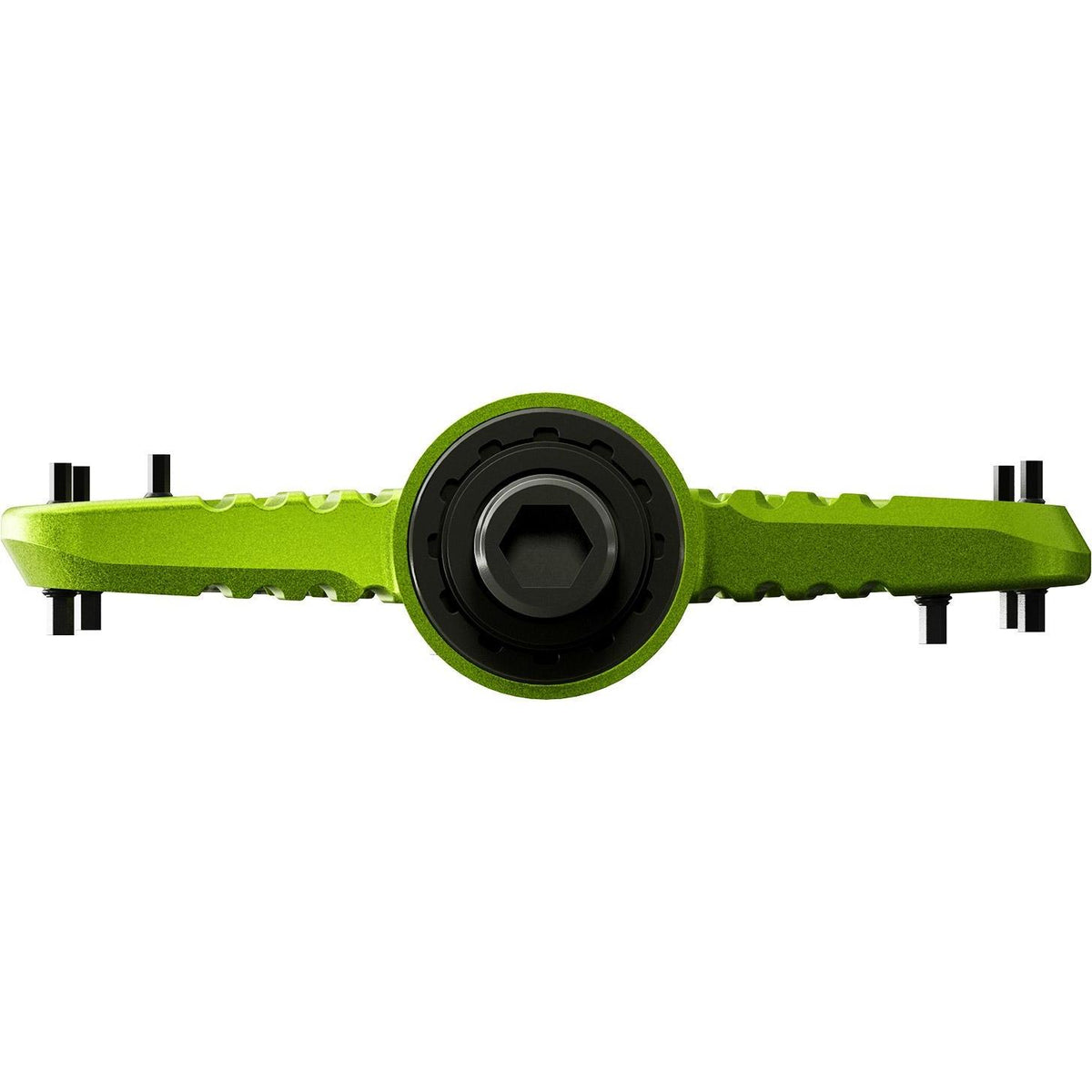 OneUp Components Aluminium Flat Pedals Green