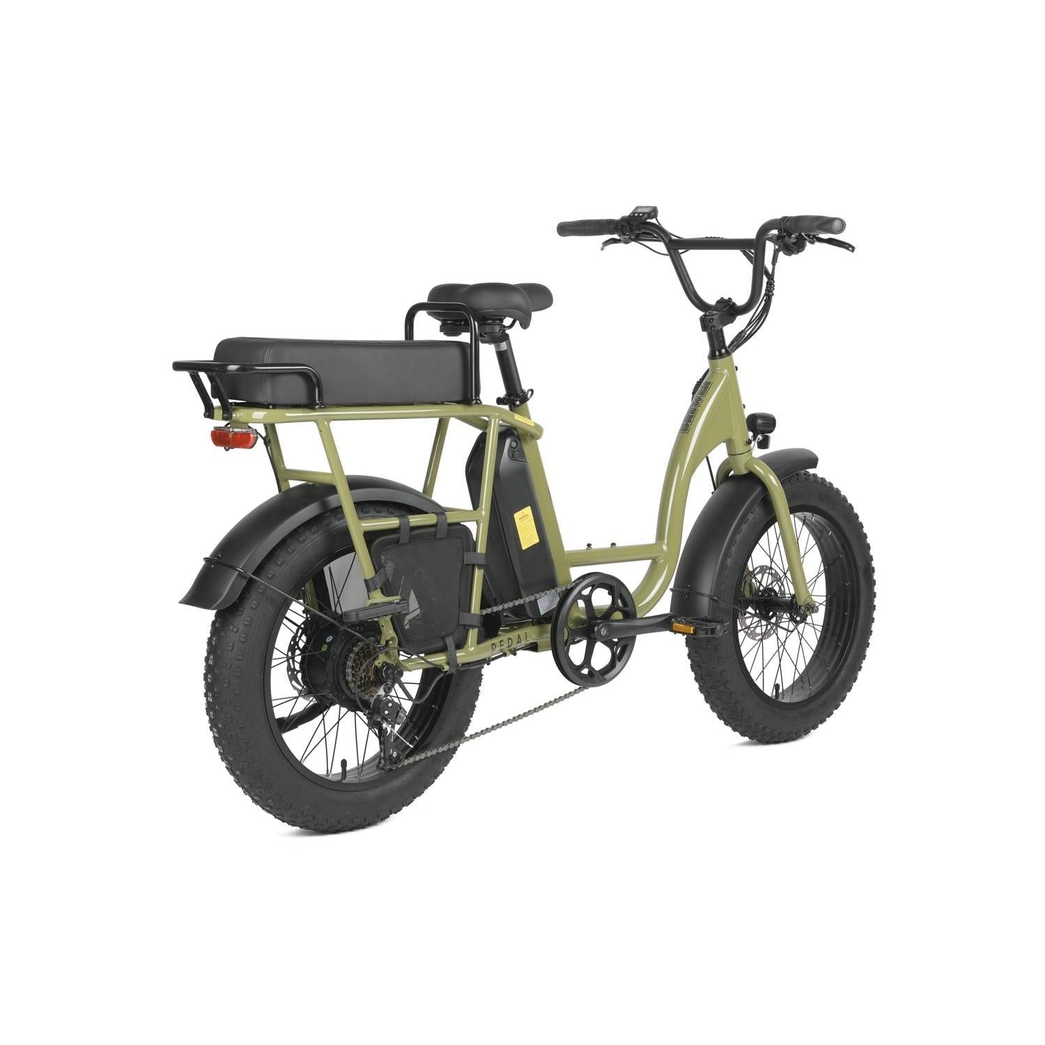 Pedal Brewer Electric Cruiser Bike Green 468Wh
