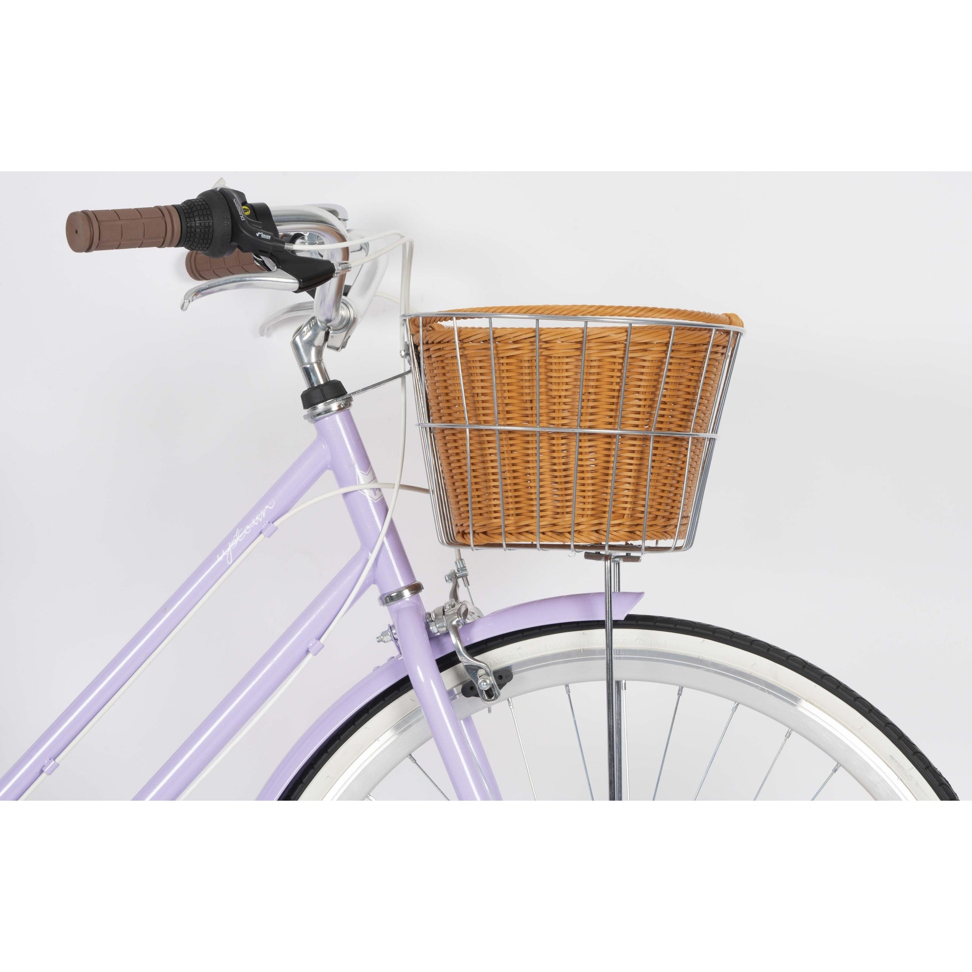 Removable Wicker Style Front Basket