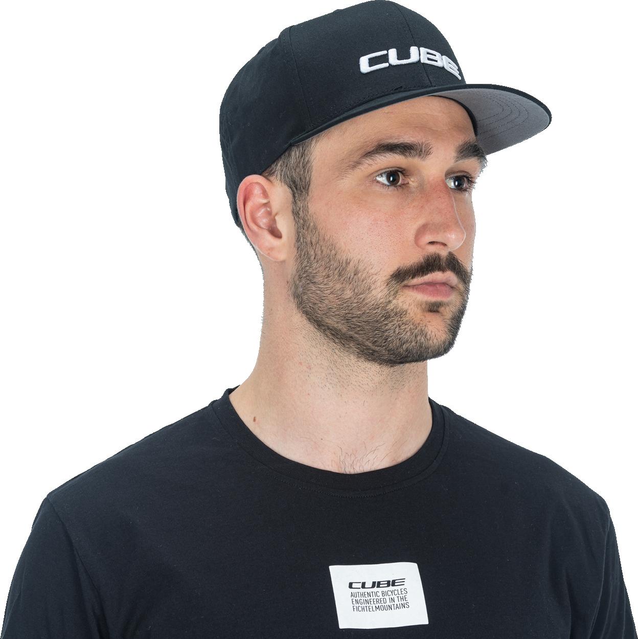 Cube 6 Panel Classic Cap Black