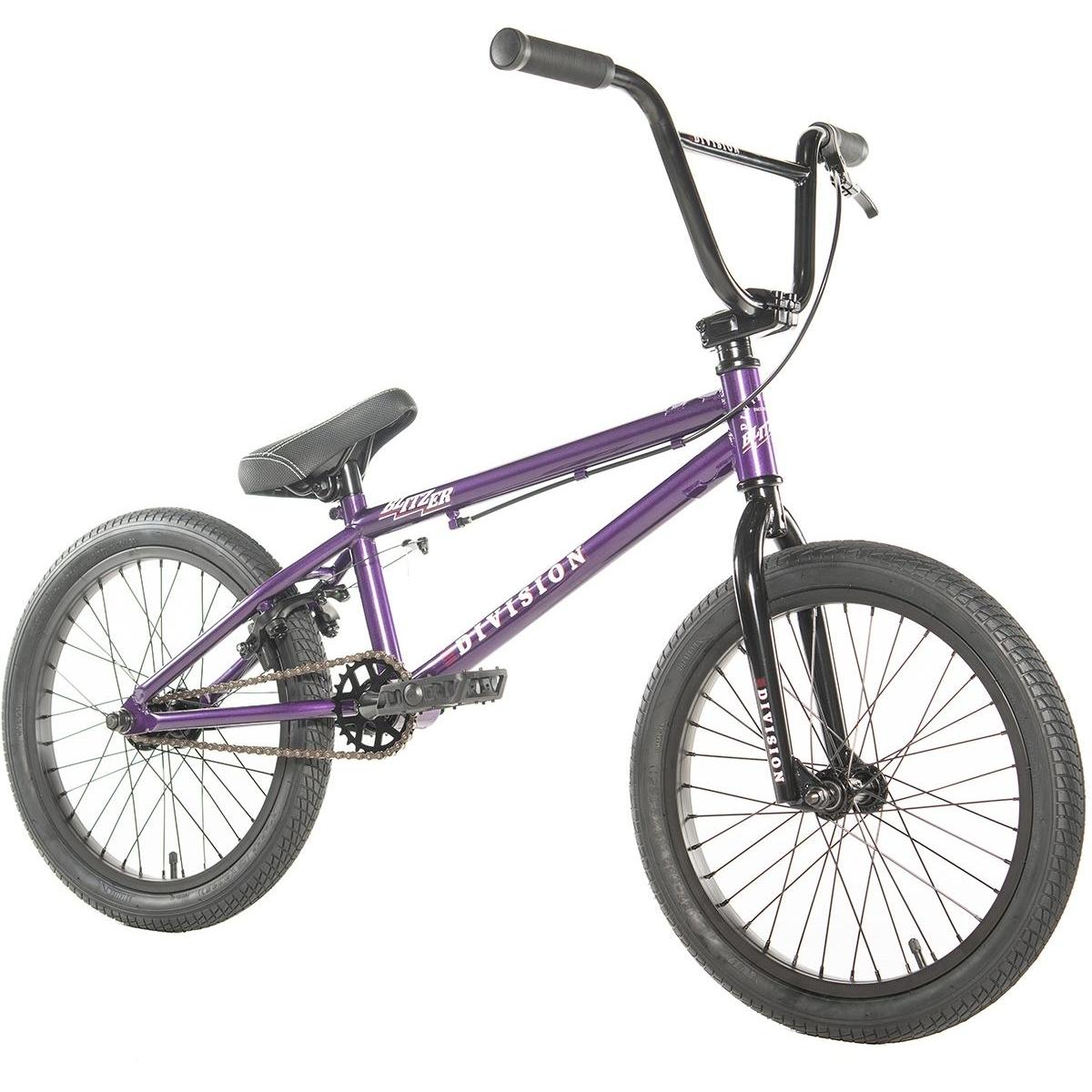 Division Blitzer 18'' BMX Bike Metal Purple