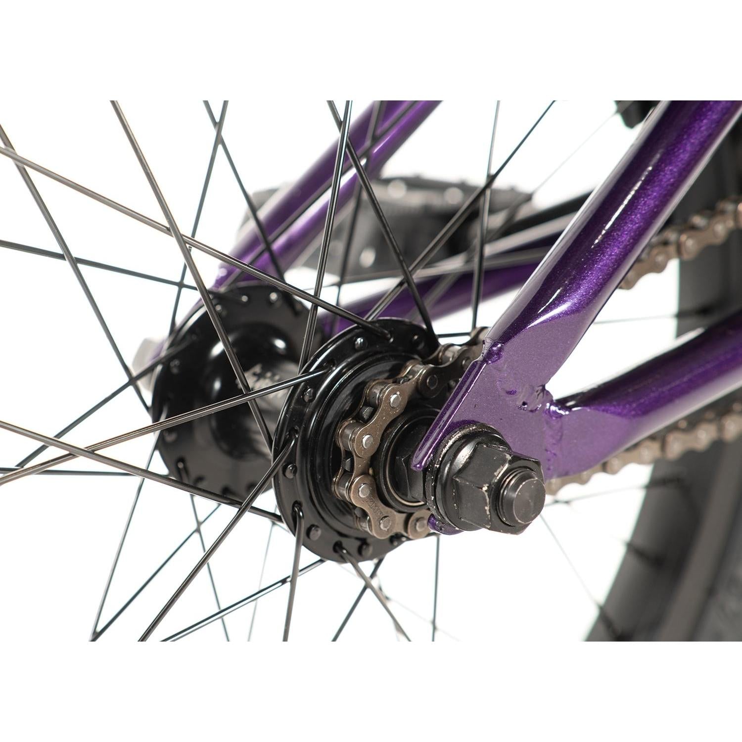 Division Blitzer 18'' BMX Bike Metal Purple