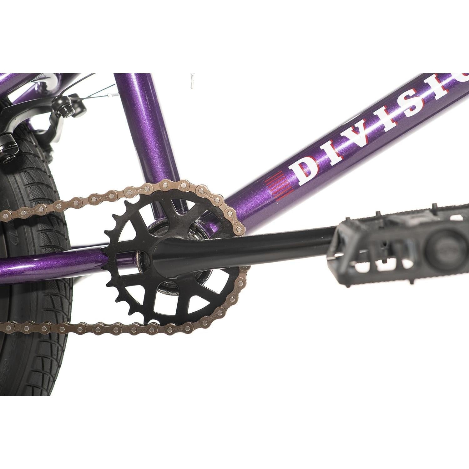 Division Blitzer 18'' BMX Bike Metal Purple