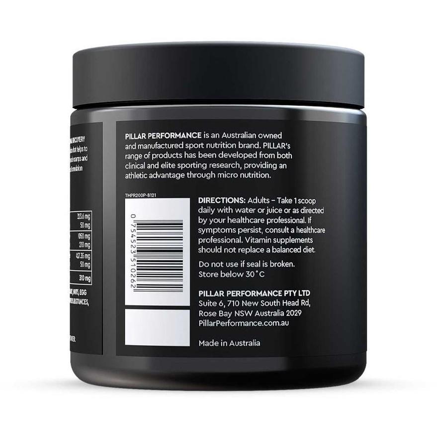 Pillar Performance Triple Magnesium Professional Recovery Powder 200g Berry