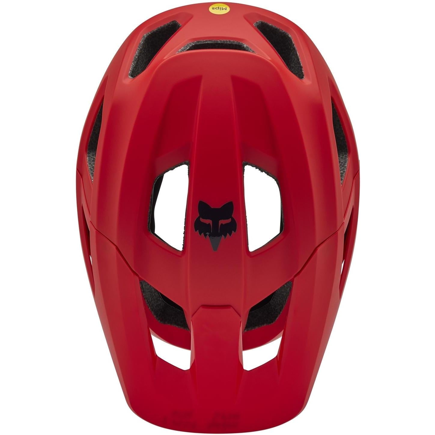FOX Mainframe MIPS MTB Helmet Fluro Red 2025