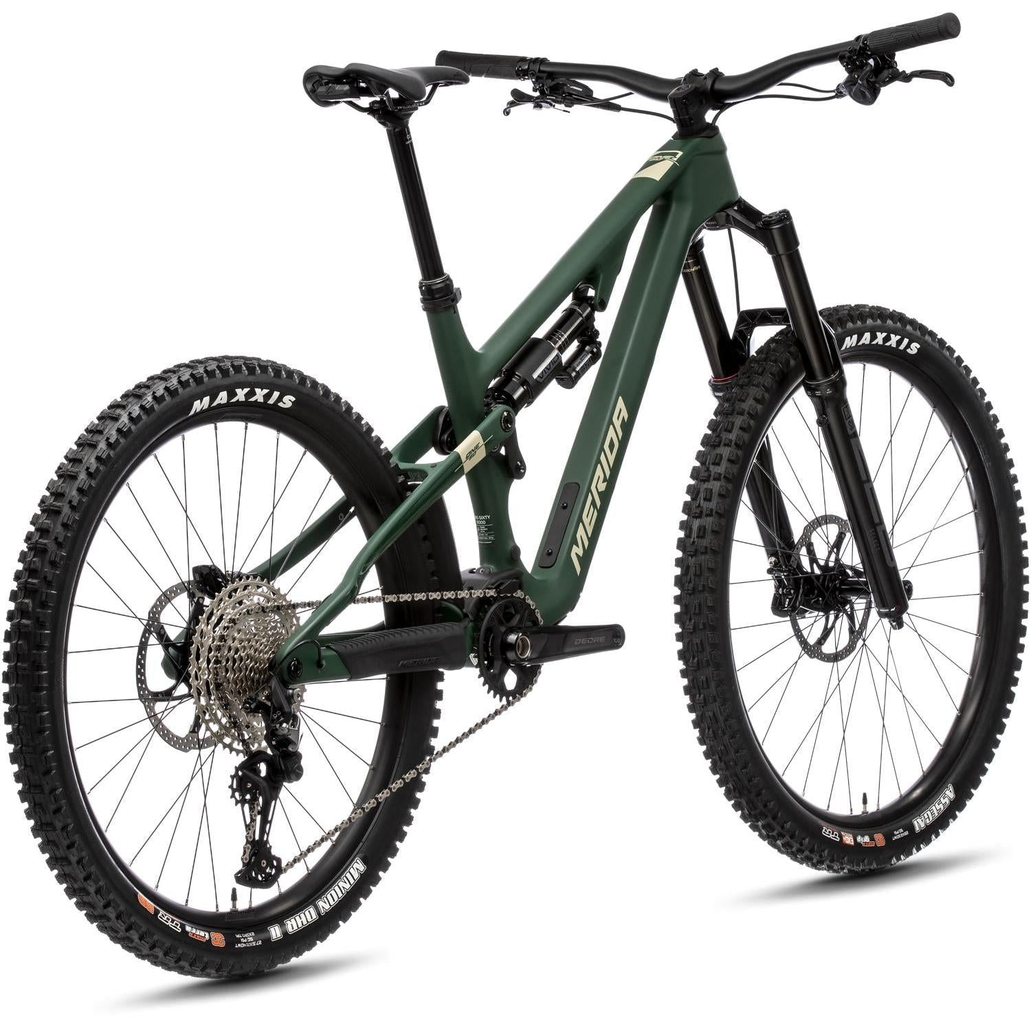 Merida One-Sixty 6000 Enduro Bike Deep Forest Green/Brown