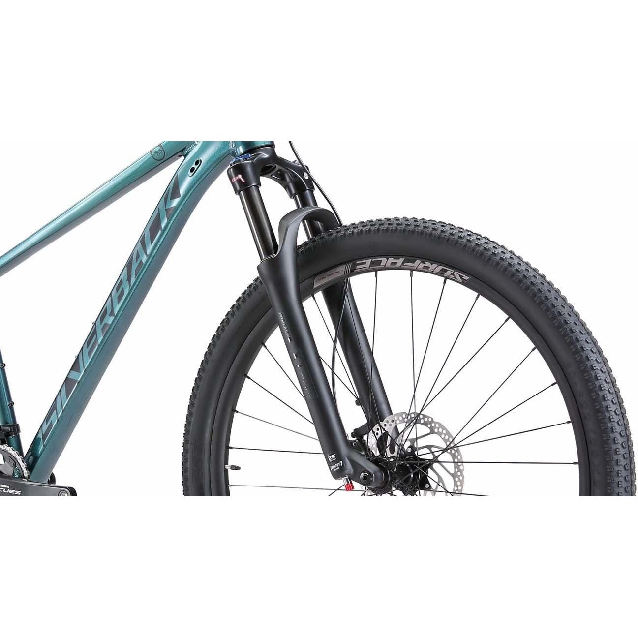 Silverback SE Series 9 27.5'' Hardtail Mountain Bike Metallic Emerald