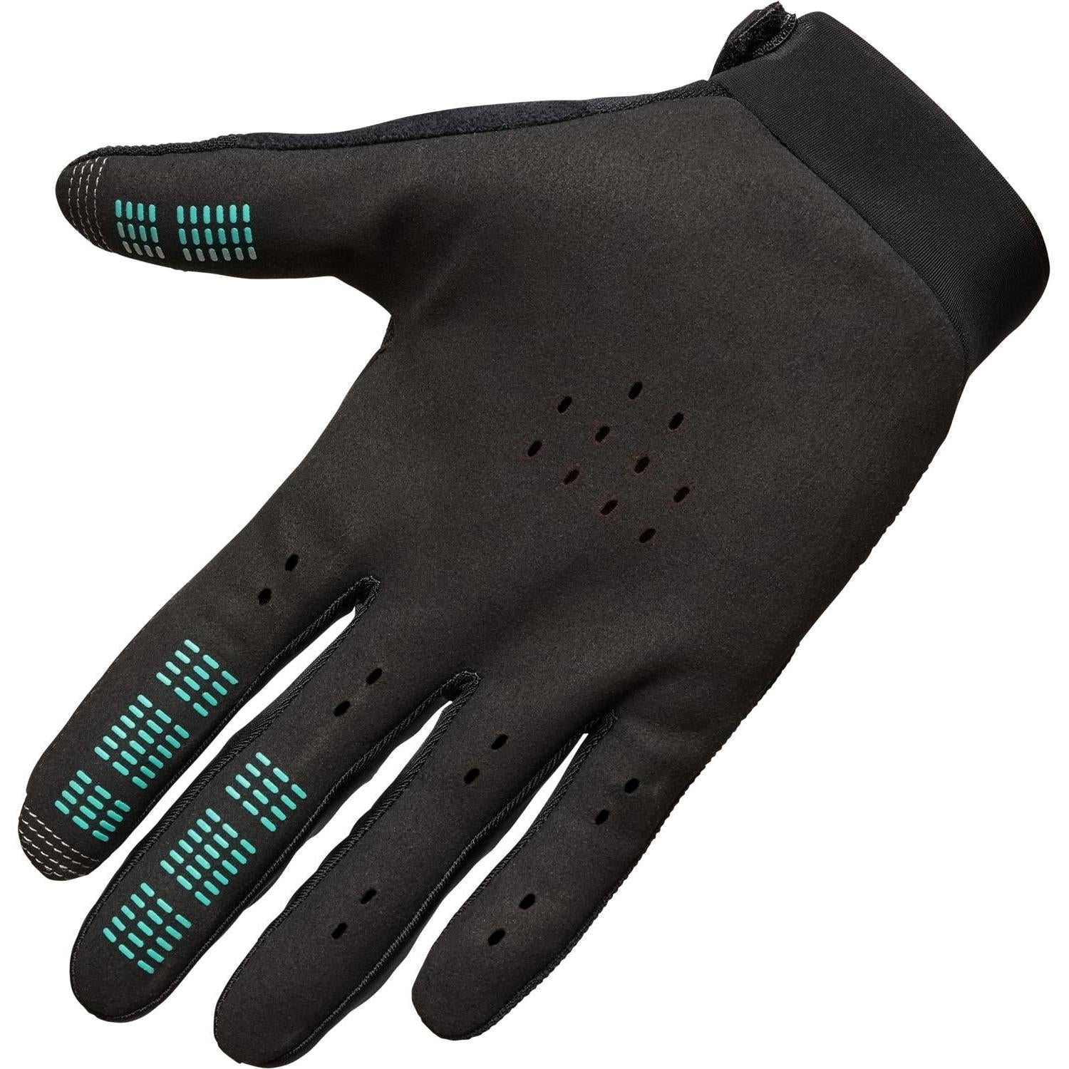 Fox Ranger MTB Gloves Black/Aqua 2025