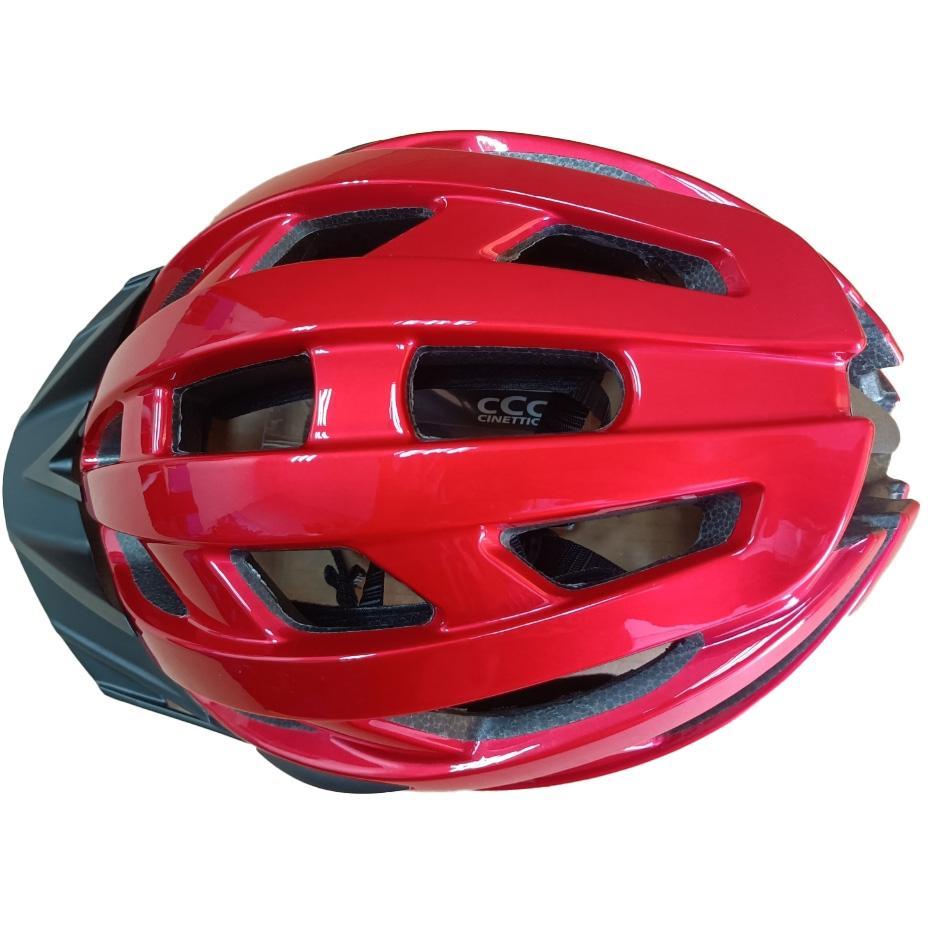 Cinettica Velocita Road Helmet Metallic Red