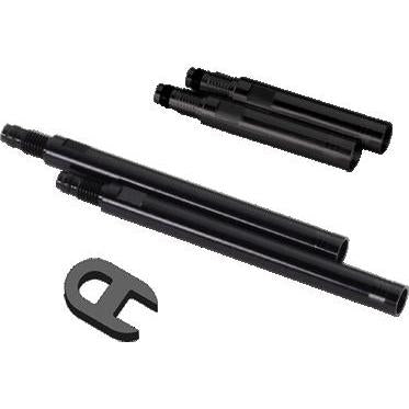 Sundry-Items Valve Extender 70mm with Removable Core Black