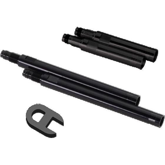Valve Extender 31.5mm with Removable Core Black