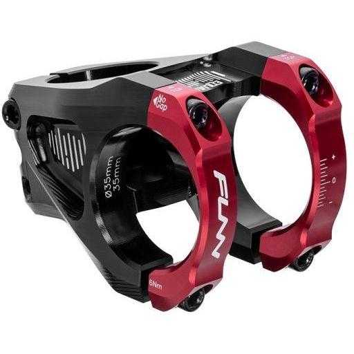 Funn Equalizer Stem 31.8mm Diameter 50mm Length Red