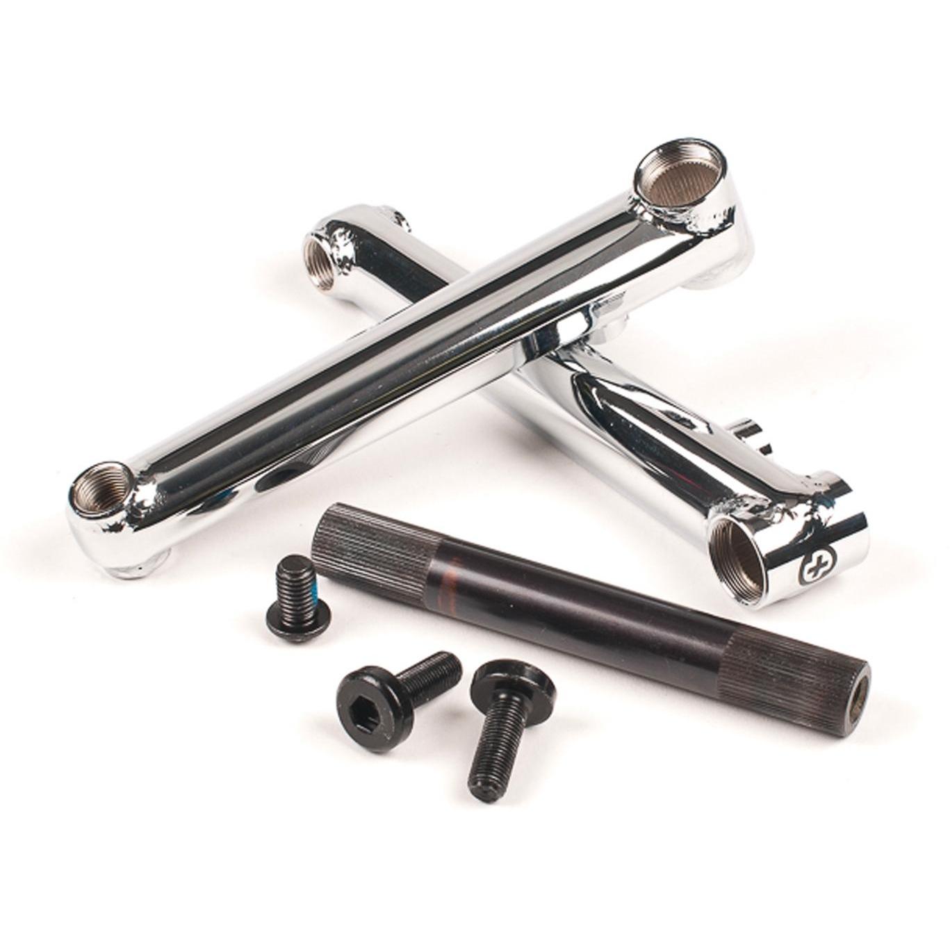 Salt Plus Pro 48 Crank Set 165mm x 19mm Spindle Chrome