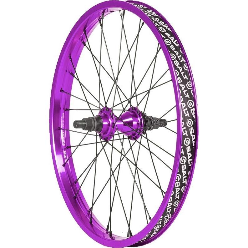 Salt Everest Cassette Rear BMX Wheel 20'' Purple